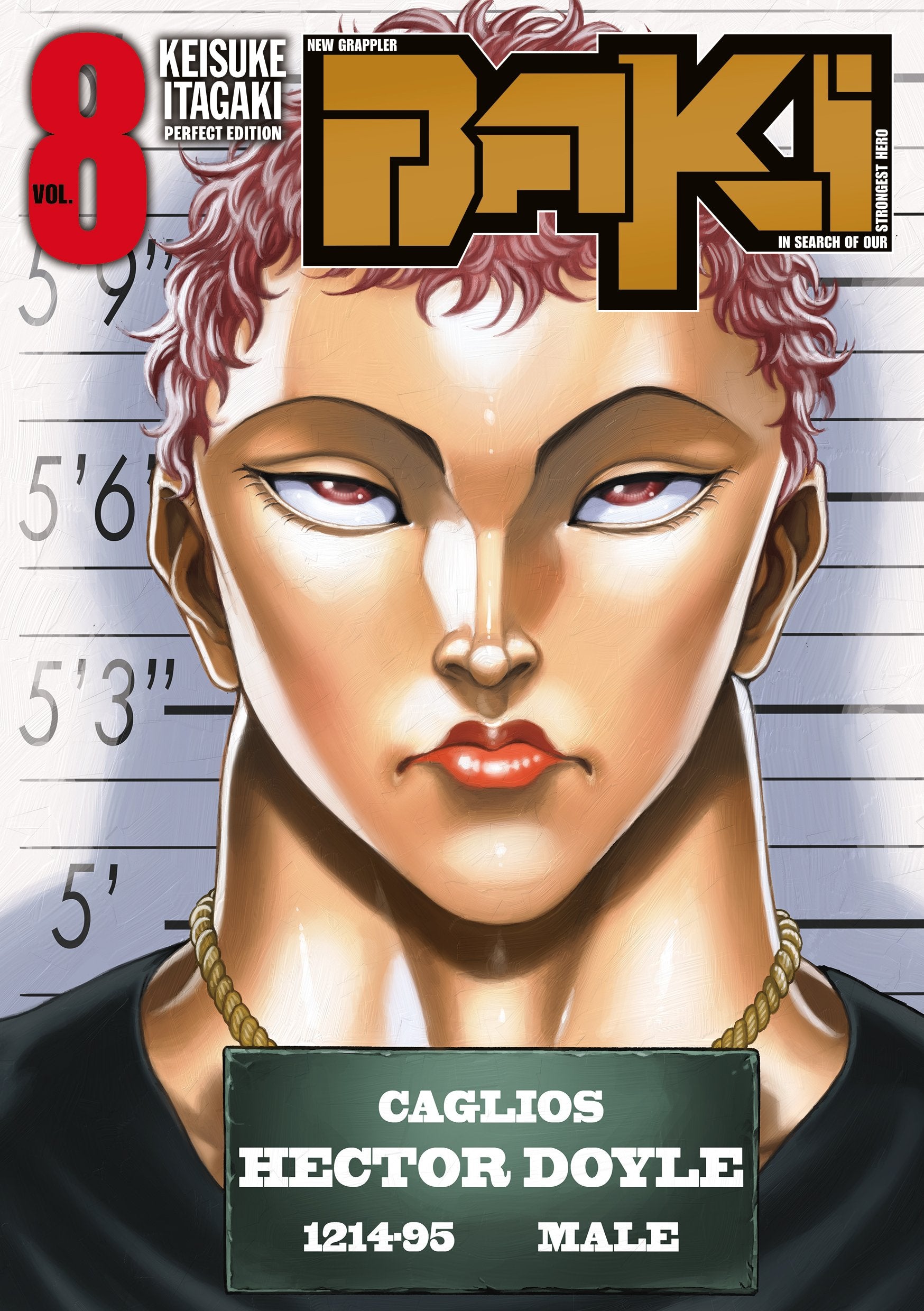 New grappler Baki Tome 8