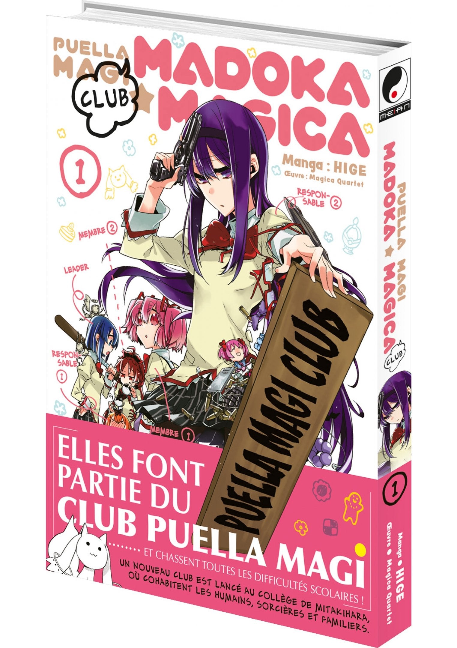 Puella Magi Madoka Magica : Club Tome 1