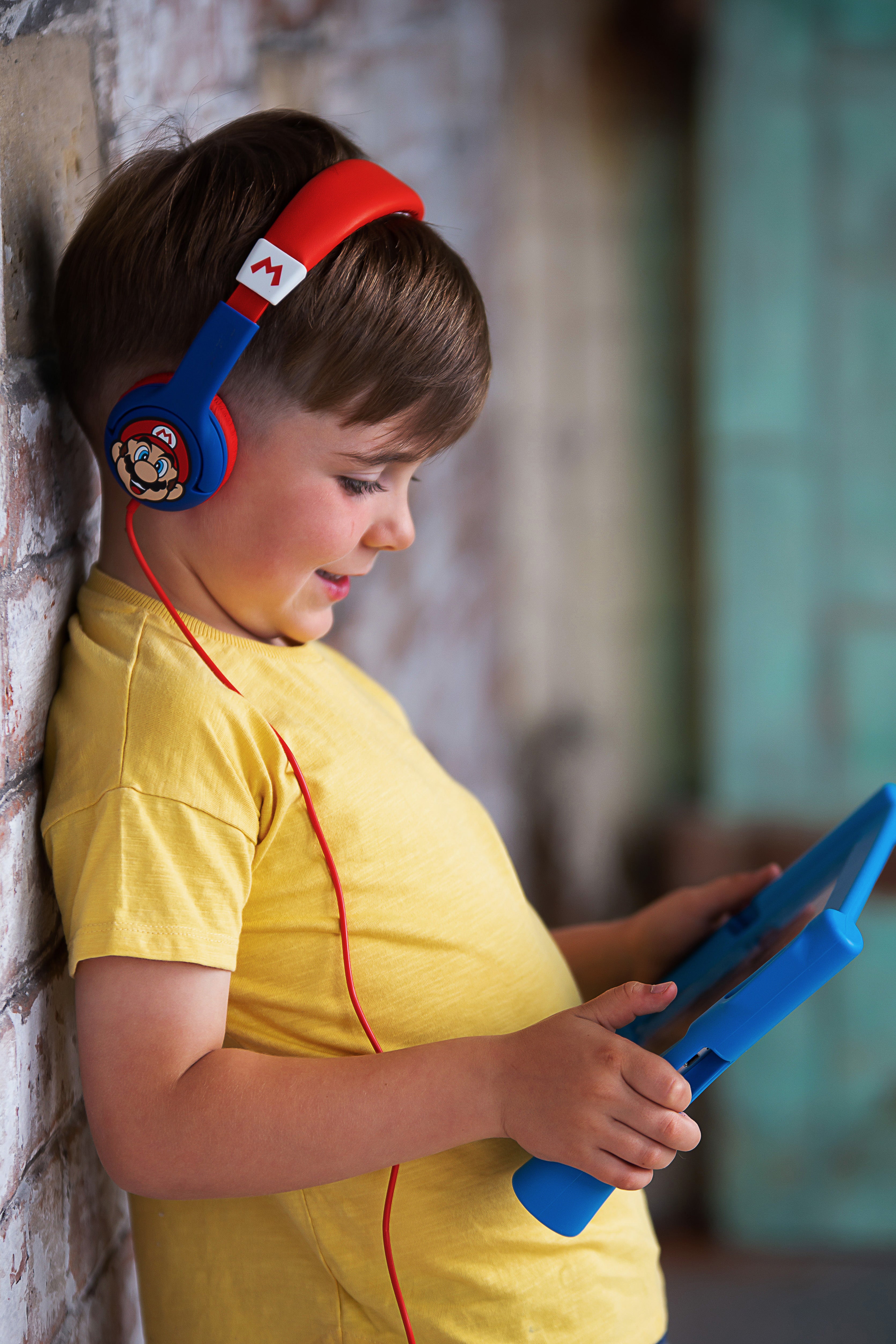 Super Mario - Casque audio Mario pour enfants