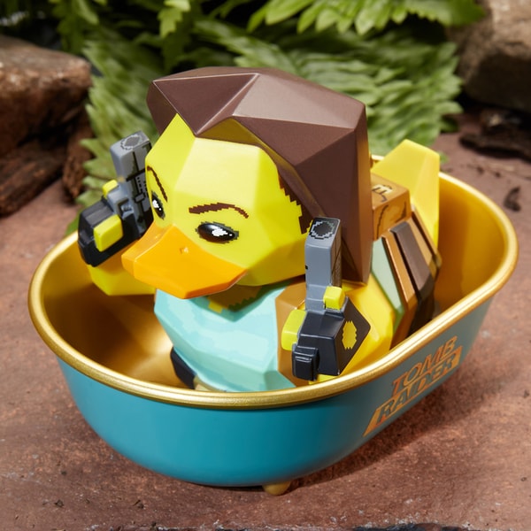 TUBBZ Canard de bain - Tomb Raider - Retro Lara Croft (Édition standard)