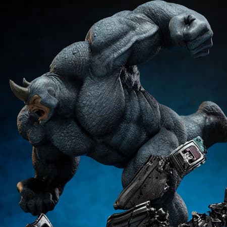 Iron Studios - BDS Art Scale 1/10 - Spider-Man Vs Villains - Rhino Statue 26cm