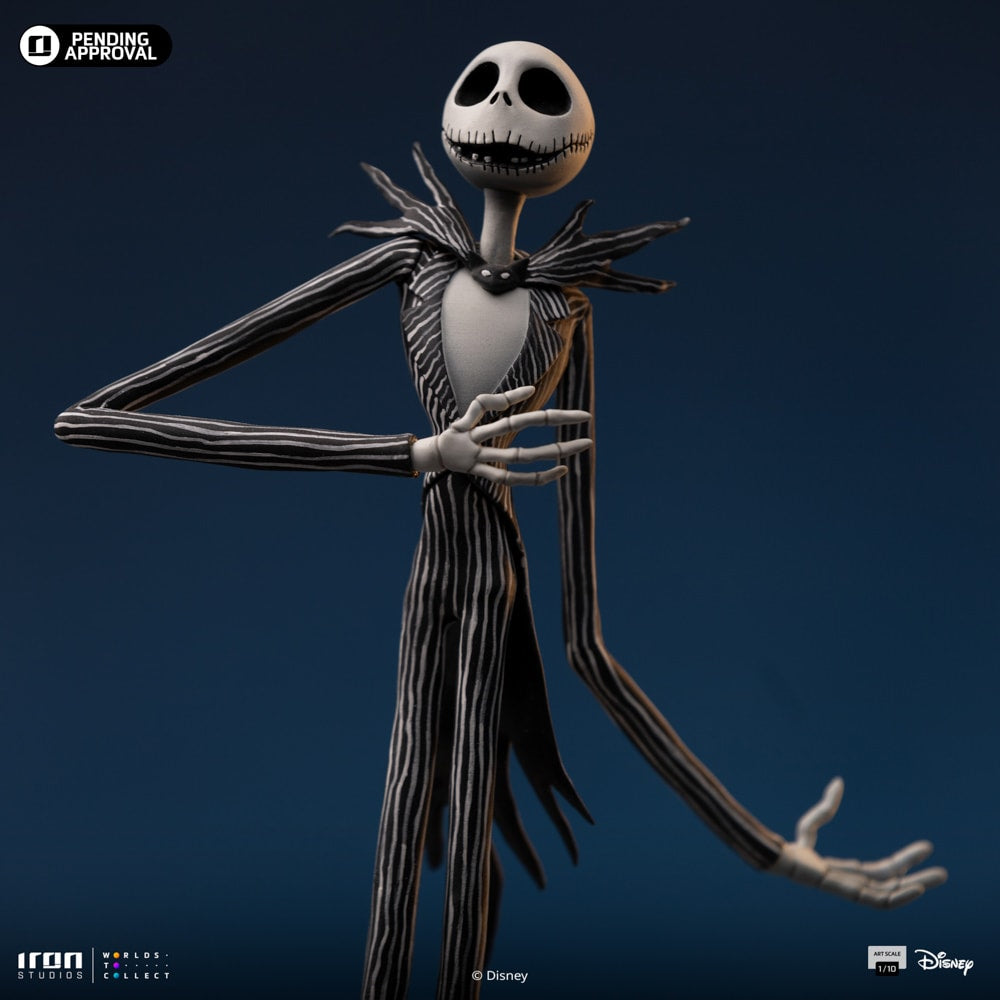 Iron Studios - Art Scale 1/10 - Disney - L'Étrange Noël de monsieur Jack - Jack Skellington Statue 36cm