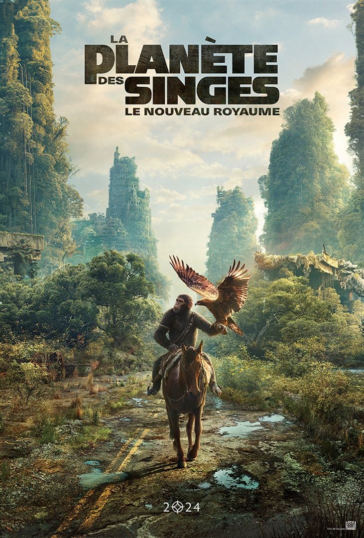 La Planète des Singes : Le Nouveau Royaume [DVD/Blu-ray/4K UHD à la location]