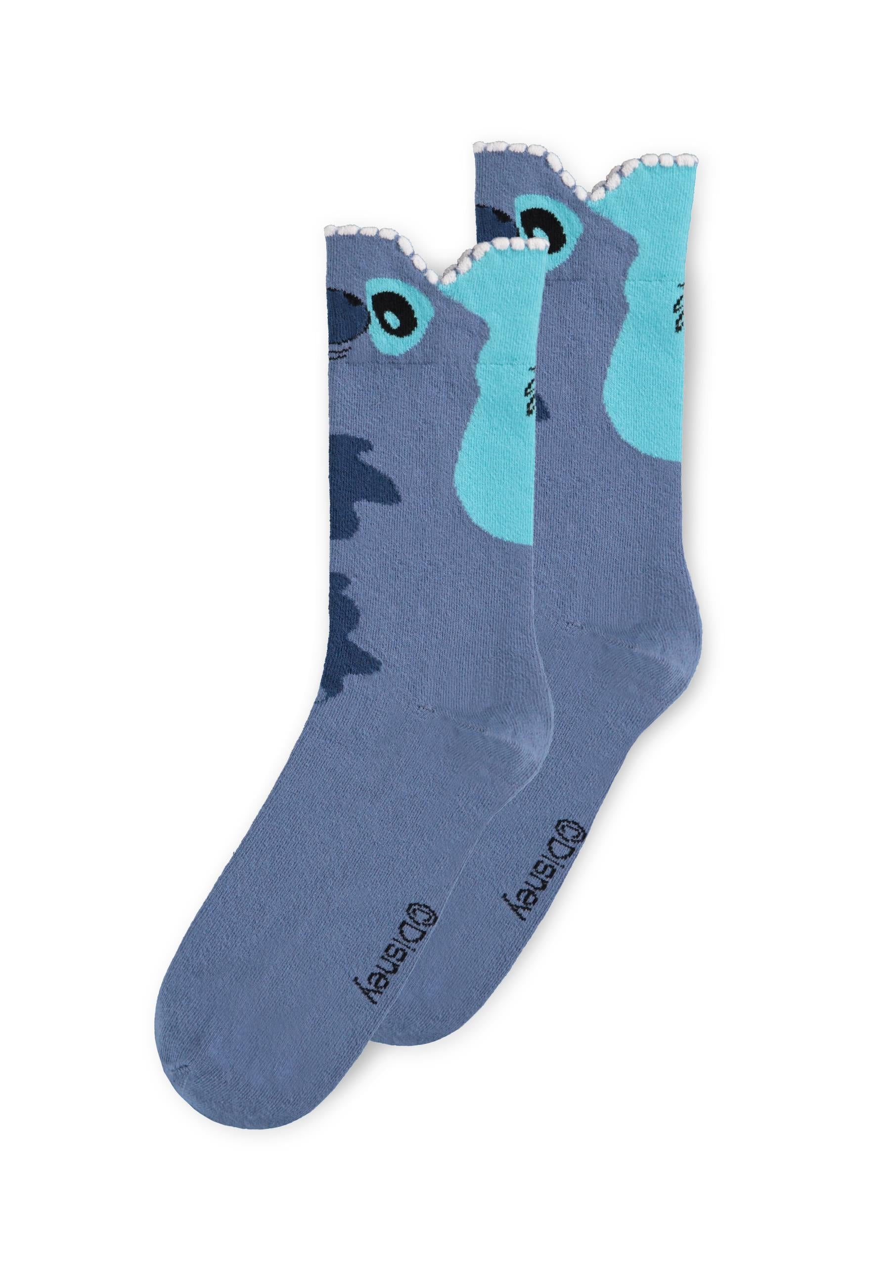 Disney - Lilo et Stitch - Pack de 2 paires de chaussettes (Taille 43/46)