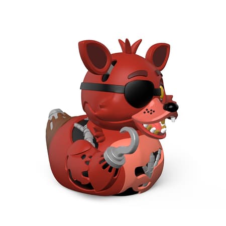 Numskull - TUBBZ Canard de bain - Five Nights at Freddy's - Foxy (Première Édition) - 9cm