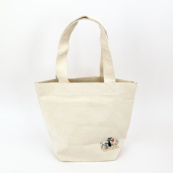 Ghibli - Kiki la petite sorcière - Tote Bag Jiji au Milieu des Fleurs