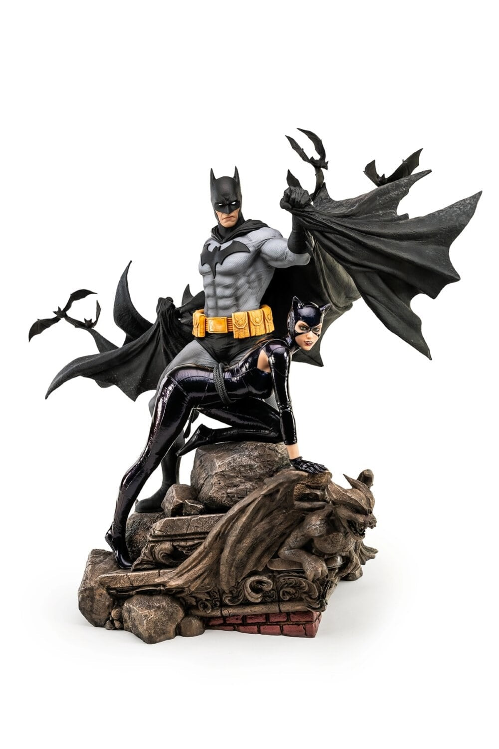 PureArts - 1:4 Scale Statues - DC Comics - Batman & Catwoman Reunion Statue 67cm