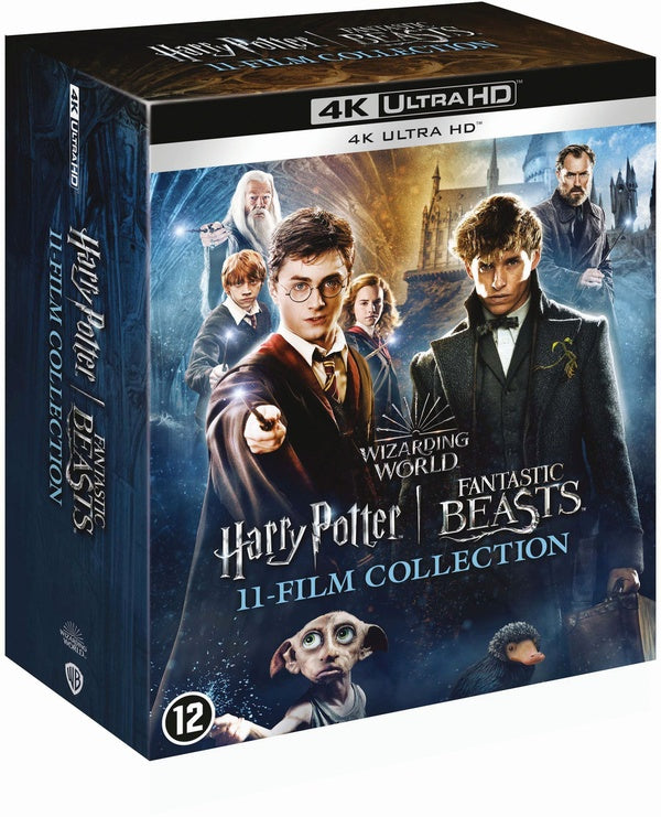 Wizarding World : Harry Potter 1 a 7.2 + Les Animaux fantastiques 1 à 3 [4K Ultra HD]