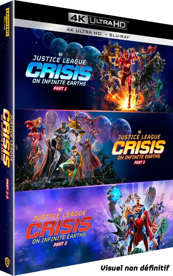 Justice League : Crisis on Infinite Earths - Parties 1 à 3 [4K Ultra HD]