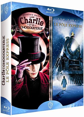 Charlie et la chocolaterie + Le Pôle Express [Blu-ray]