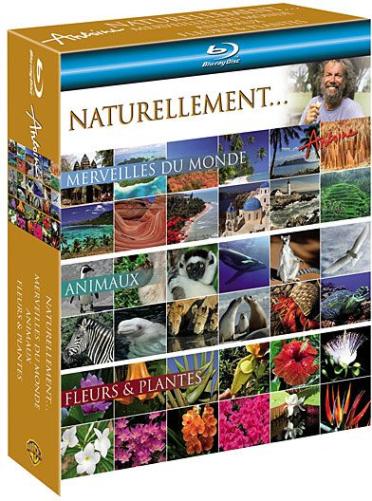 Antoine - Naturellement... - Coffret - Merveilles du monde + Animaux + Fleurs & plantes [Blu-ray]