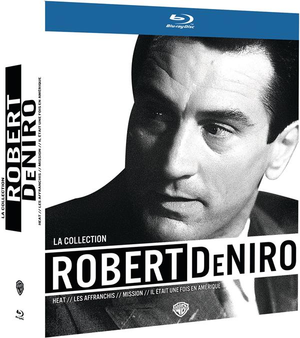 La Collection Robert De Niro - Il était une fois en Amérique + Les affranchis + Heat + Mission [Blu-ray]