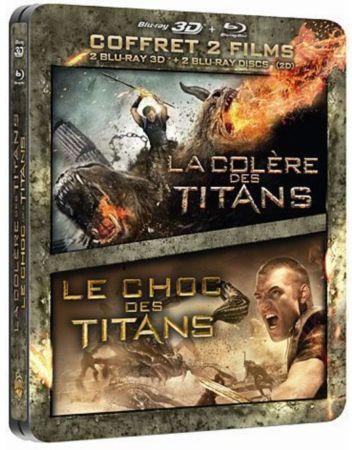 Le Choc des Titans + La colère des Titans [Blu-ray 3D]