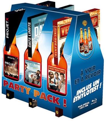 Party Pack ! - Coffret - Projet X + Very Bad Trip + Date limite [Blu-ray]