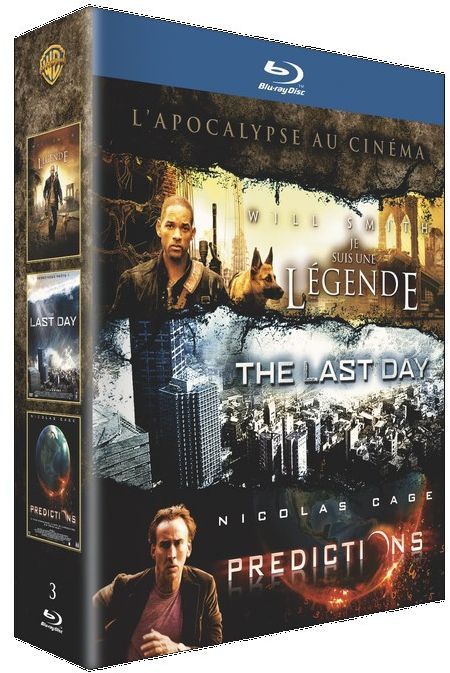 L'Apocalypse au cinéma - Coffret - Je suis une légende + The Last Day + Prédictions [Blu-ray]