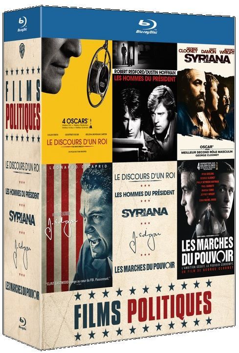 Coffret politique - 5 Blu-ray [Blu-ray]