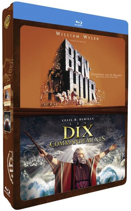 Ben-Hur + Les dix commandements [Blu-ray]