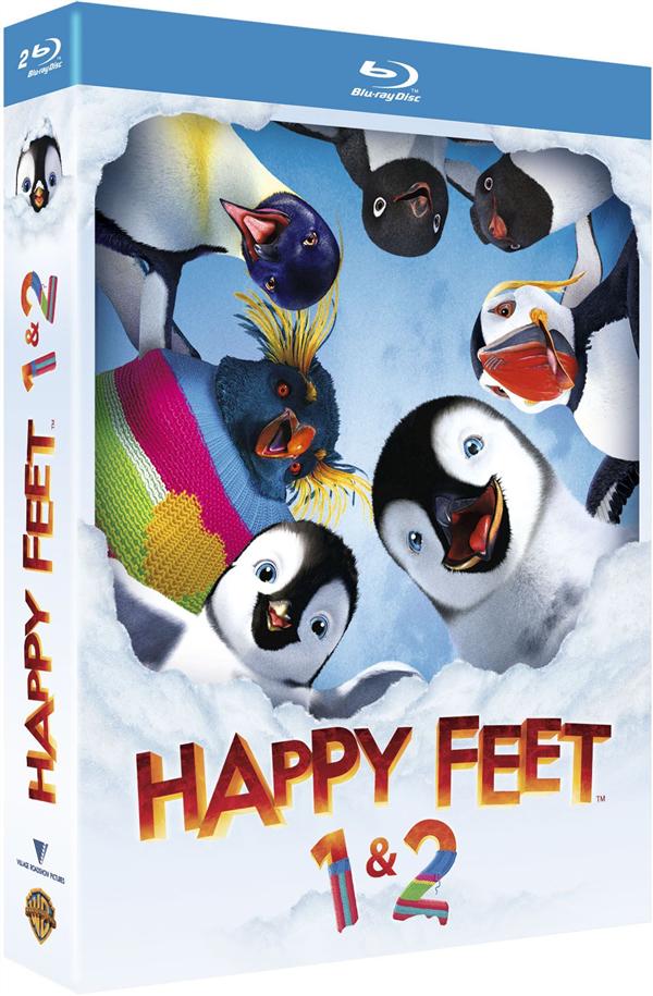 Happy Feet + Happy Feet 2 [Blu-ray]