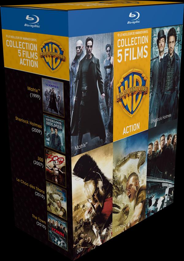 90 ans Warner - Coffret 5 films - Action [Blu-ray]