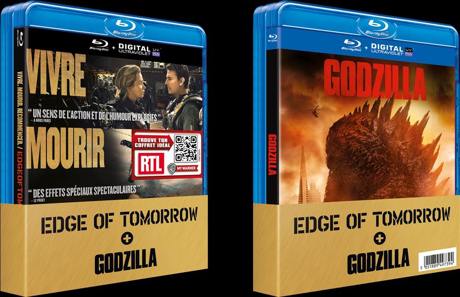 Edge of Tomorrow + Godzilla [Blu-ray]