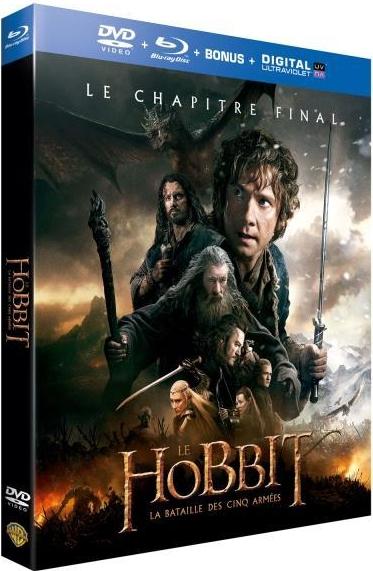 Le Hobbit 3 : la bataille des cinq armées [Blu-ray]