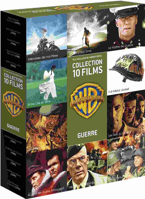 90 ans Warner - Coffret 10 films - Guerre [DVD]