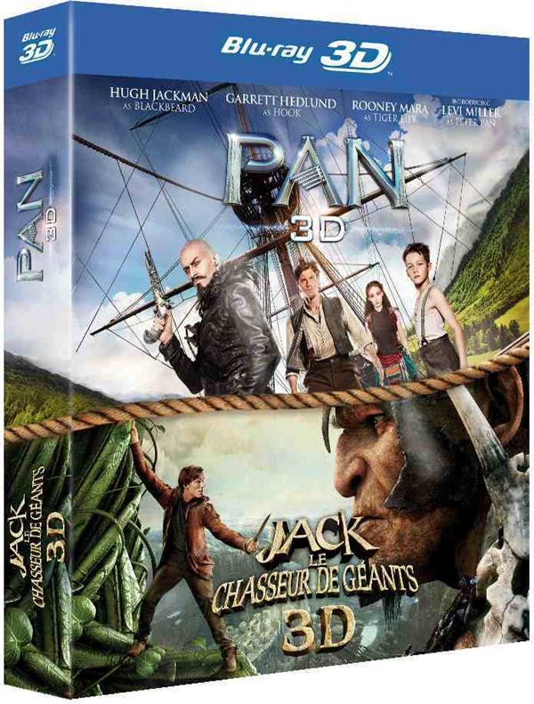 Pan + Jack le chasseur de géants [Blu-ray 3D]