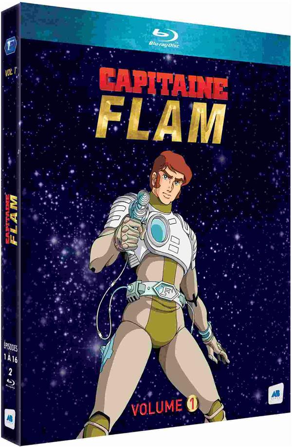 Capitaine Flam - Volume 1 - Épisodes 1 à 16 [Blu-ray]