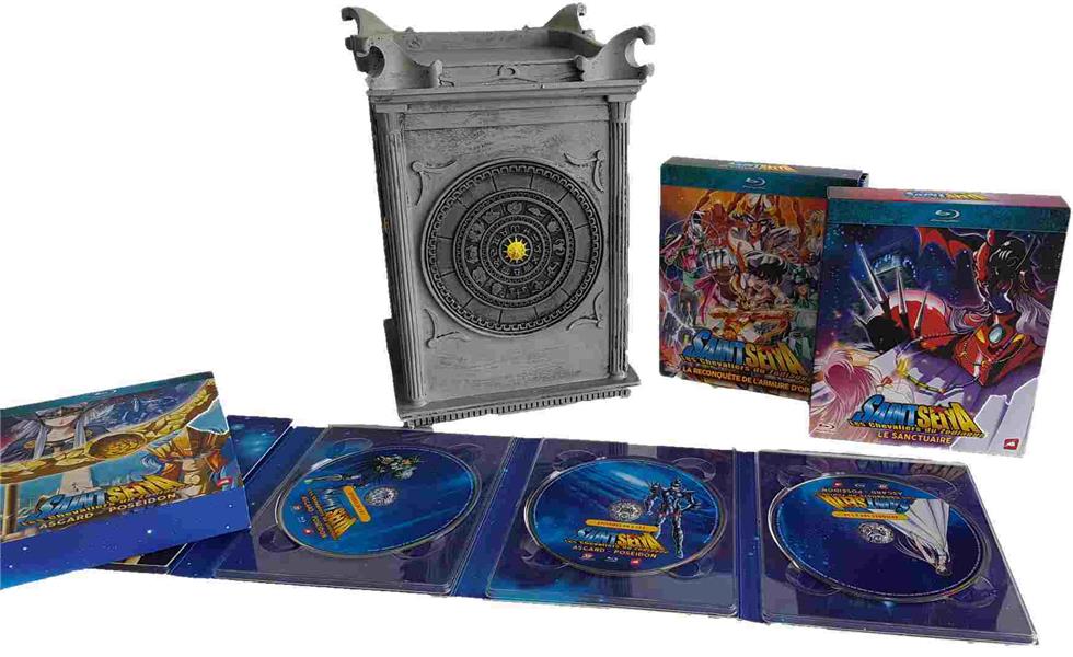 Saint Seiya - Les chevaliers du Zodiaque : La reconquête de l'armure d'or - Le Sanctuaire - Asgard/Poséidon [Blu-ray]