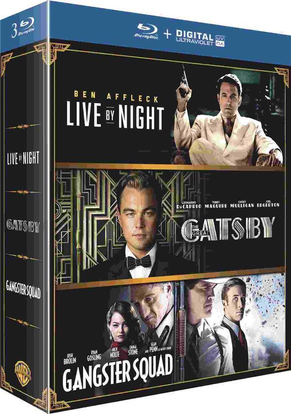 Live by Night + Gatsby le magnifique + Gangster Squad [Blu-ray]