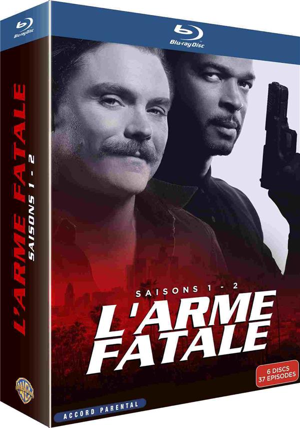 Coffret l'arme fatale, saisons 1 et 2, 39 épisodes [Blu-ray]