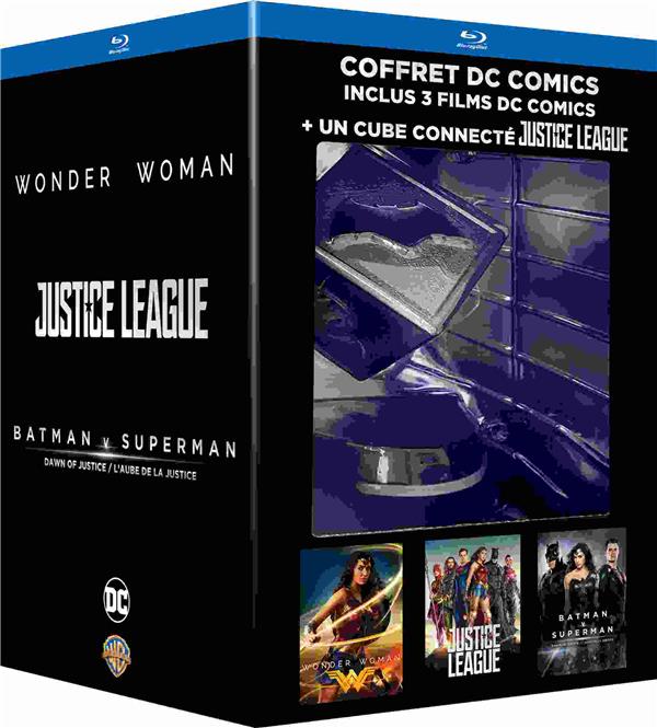 DC Universe - Coffret 3 films : Justice League + Wonder Woman + Batman v Superman : L'aube de la justice [Blu-ray]