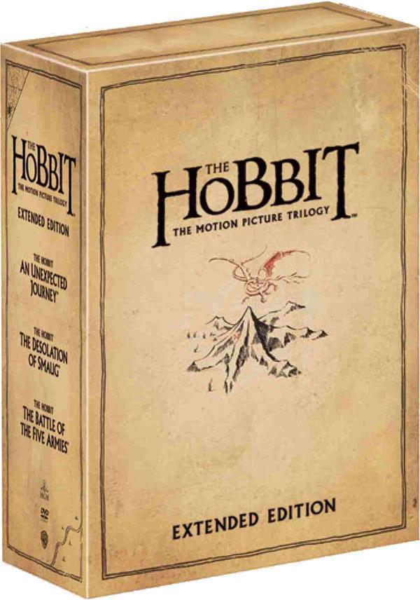 Coffret intégrale le Hobbit 3 films : un voyage inattendu ; la désolation de Smaug ; la bataille des cinq armées [DVD]