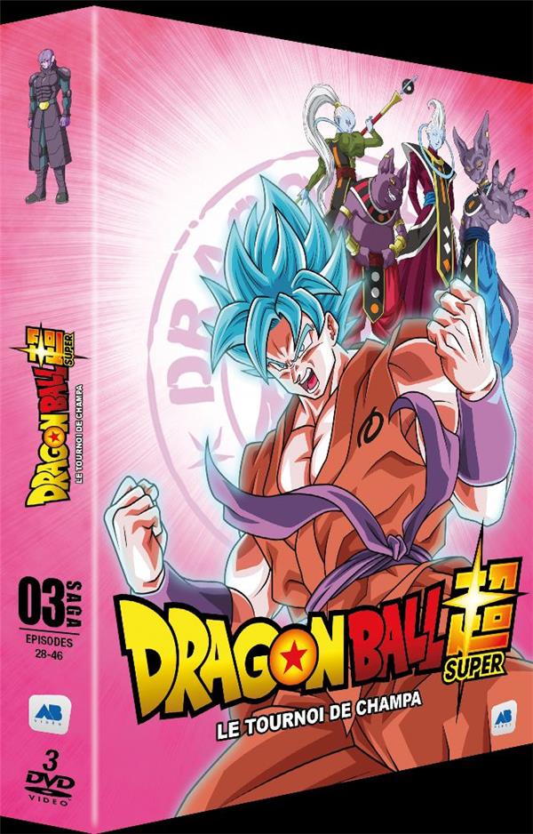 Dragon Ball Super - Saga 03 - Épisodes 28-46 : Le Tournoi de Champa [DVD]