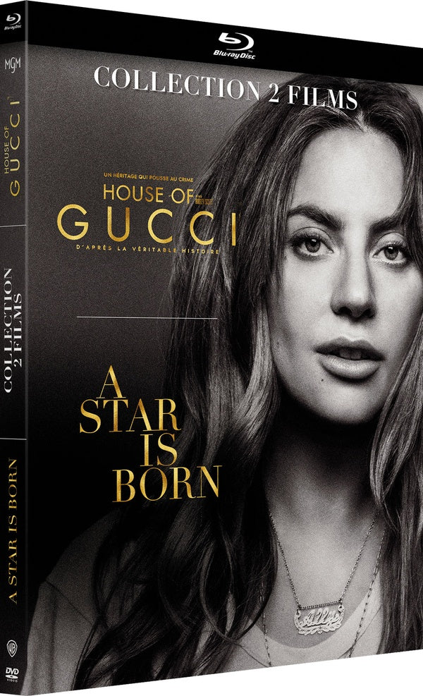 Lady Gaga - Coffret : A Star Is Born + House of Gucci [Blu-ray]