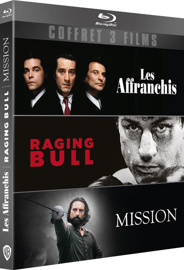 Robert De Niro - Coffret : Les Affranchis + Raging Bull + Mission [Blu-ray]