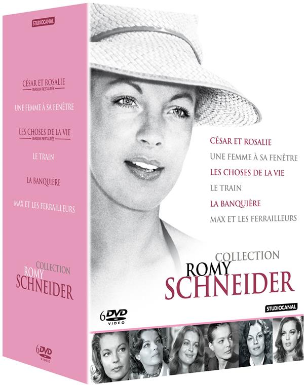 Collection Romy Schneider: César et Rosalie + Une femme à sa fenêtre + Les choses de la vie + Le train + La banquière + Max et les ferrailleurs [DVD]