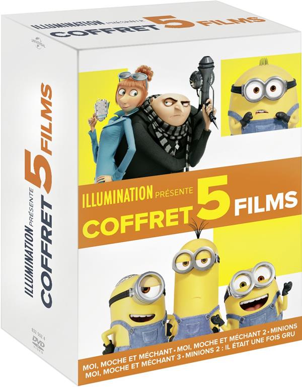 Les Minions 1 & 2 + Moi, moche et méchant 1, 2 & 3 [DVD]