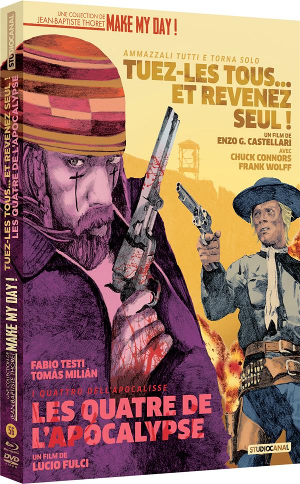 Les 4 de l'apocalypse + Tuez les tous... et revenez seul ! [Blu-ray]