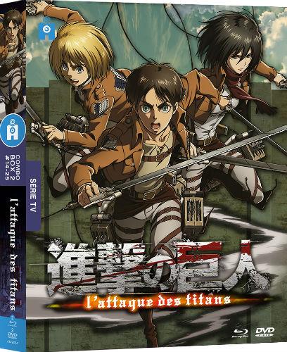 L'Attaque des Titans - Saison 1, Box 2/2 [Blu-ray]