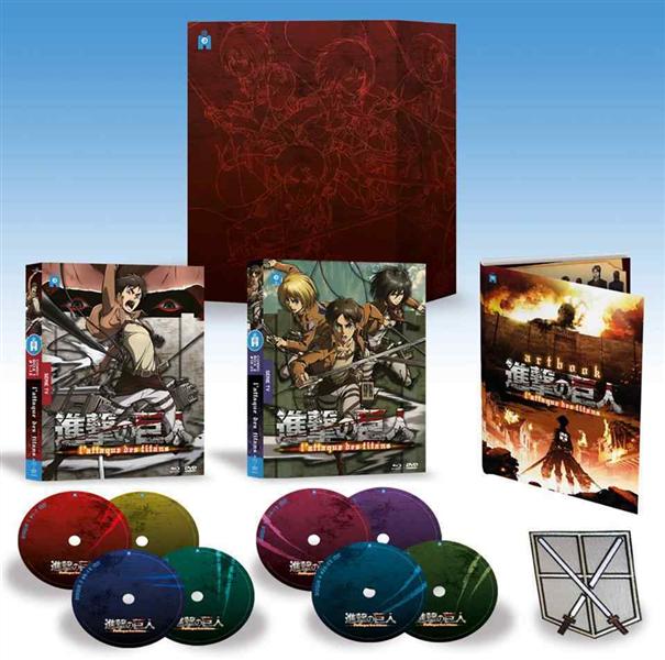 Coffret intégrale l'attaque des Titans [Blu-ray]