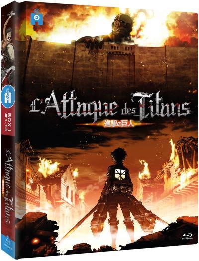 L'Attaque des Titans - Saison 1, Box 1/2 [Blu-ray]