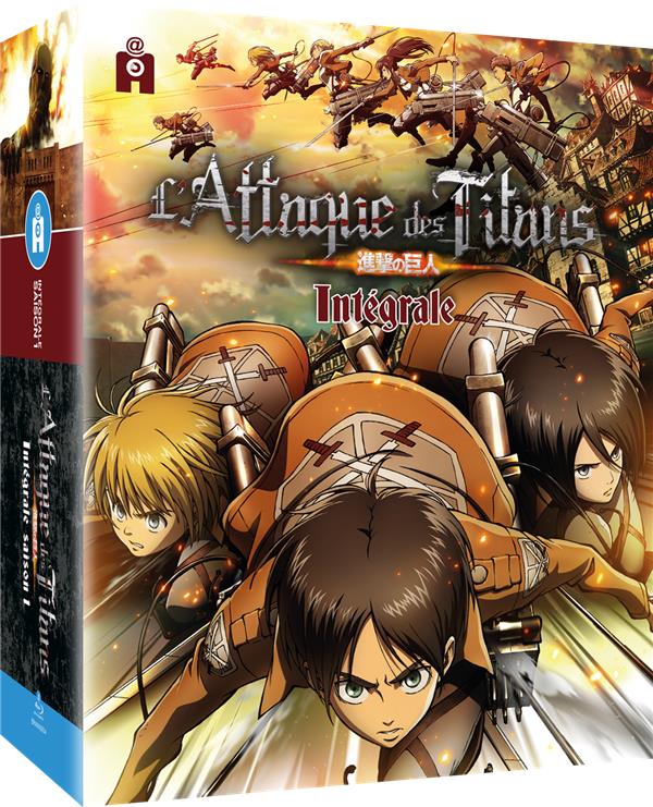 L'Attaque des Titans - Intégrale Saison 1 [Blu-ray]