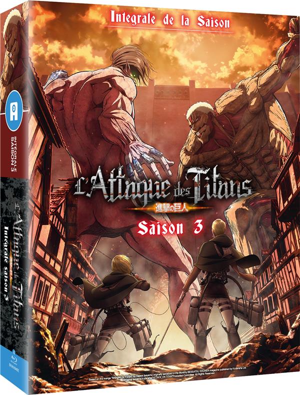 L'Attaque des Titans - Intégrale Saison 3 [Blu-ray]