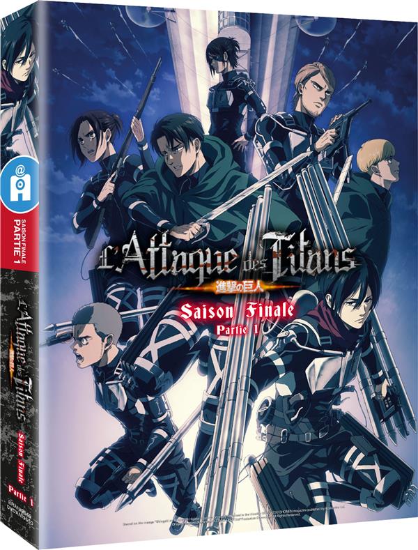 L'Attaque des Titans - Saison finale, Partie 1 [Blu-ray]