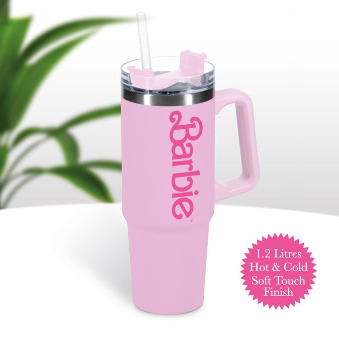 Barbie - Mug de voyage XL Multiway avec paille 1200ml