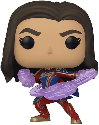 Funko Pop! Marvel: The Marvels - Ms. Marvel (Glows in the Dark) - Special Edition