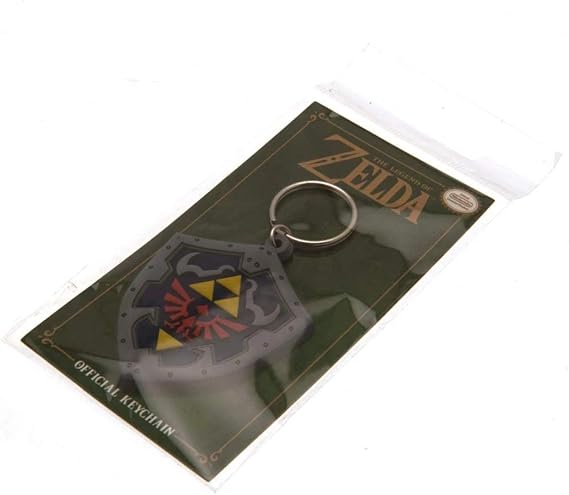 The Legend Of Zelda - Hylian Shield Rubber Keychain