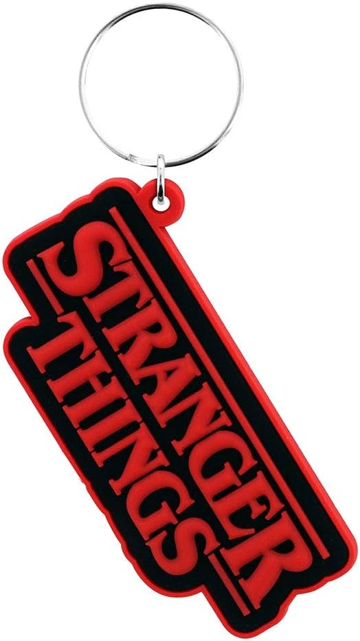 Stranger Things - Logo Rubber Keychain