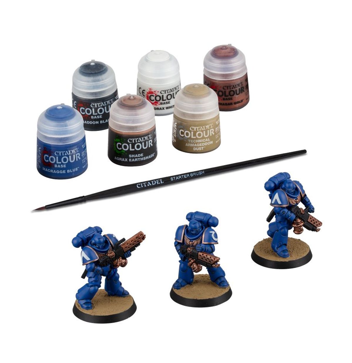 Space Marines: Marines Infernus + Set de Peinture